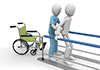 Caregiver / Assistance / Training --Free Illustration Material --Medical Care | Nursing Care | Hospital | Person