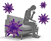 Virus infection ｜ People ｜ Coughing ――Free illustration material ――Medical care ｜ Nursing care ｜ Hospital ｜ People