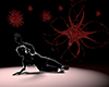 Virus ｜ Infection ｜ Person ――Free illustration material ―― Medical ｜ Nursing care ｜ Hospital ｜ Person