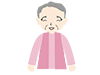 Elderly people with smiles ｜ Happy ｜ Fun ―― Medical care ｜ Nursing care / welfare ｜ Free illustrations