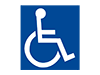 Wheelchair Mark-Medical | Nursing / Welfare | Free Illustration