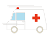 Ambulance | Emergency | Dispatch --Medical | Nursing / Welfare | Free Illustration