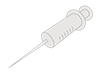 Syringe | Chusha-Medical Care | Nursing Care / Welfare | Free Illustrations