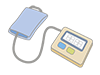 Sphygmomanometer | Measuring --Medical Care | Nursing Care / Welfare | Free Illustrations